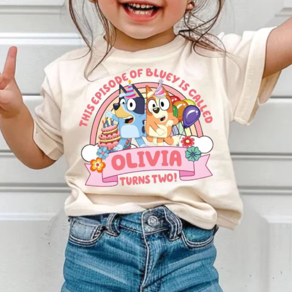 Bluey Birthday Girl Shirt