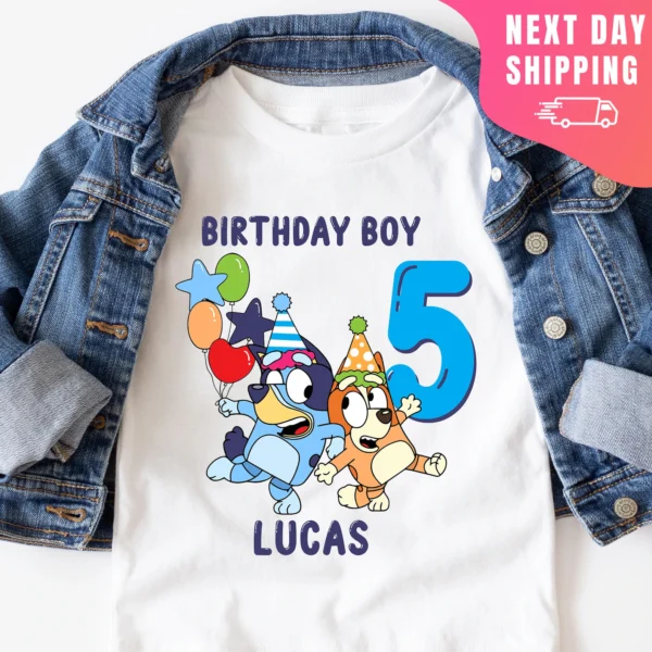 Bluey Birthday Shirt